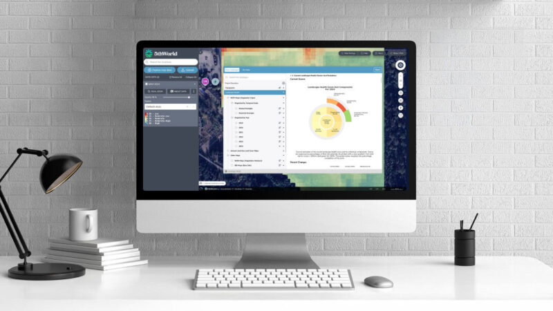 Regen Tracker's land and property's resilience assessment.